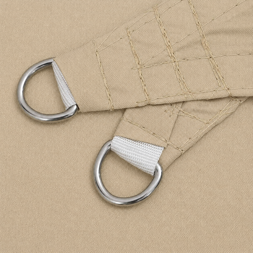 Voile d'ombrage rectangulaire anti-UV pour terrasse et jardin