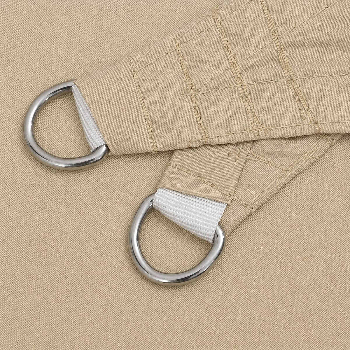 Voile d'ombrage rectangulaire anti-UV pour terrasse et jardin