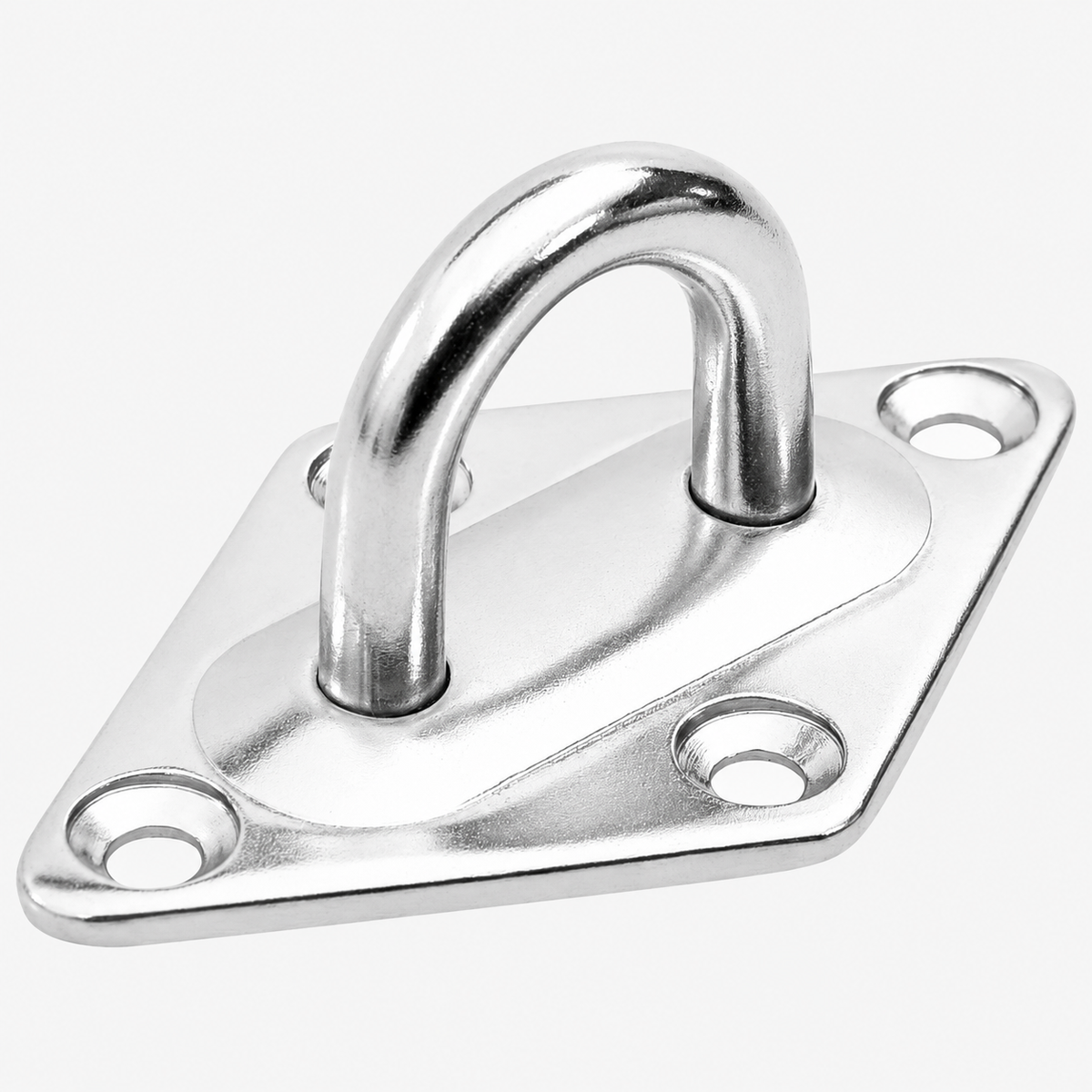 Kit fixation voile d'ombrage 4 points pour modèles rectangulaires et carrés en inox