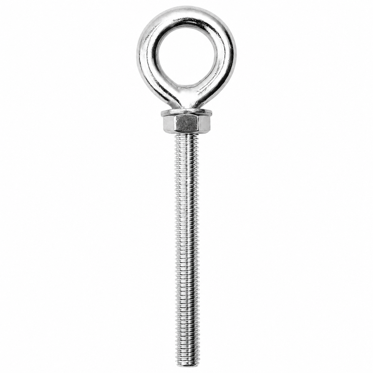 Kit fixation voile d'ombrage avec vis à anneau et corde en inox
