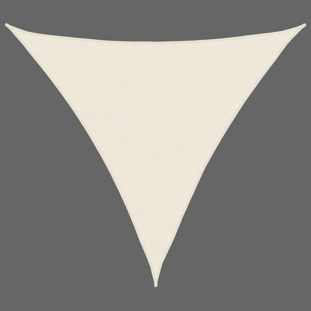 Voile d'ombrage triangulaire anti-UV pour terrasse et jardin